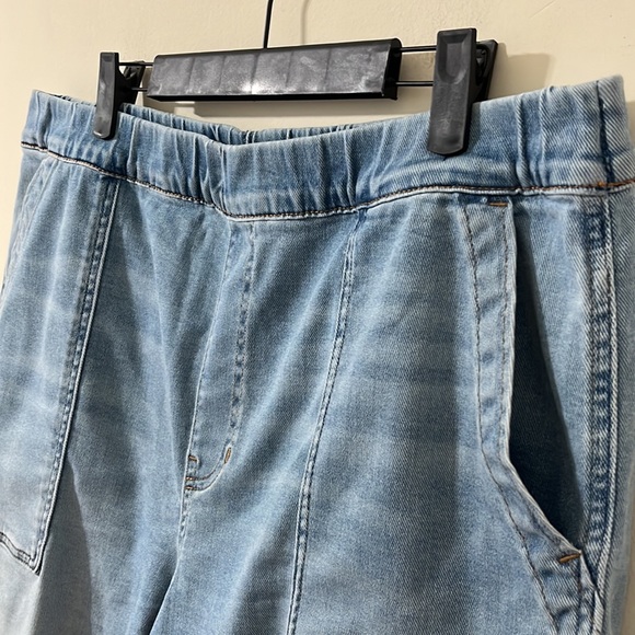 Madewell Pull-On Relaxed Jeans Beswick Wash Size XL - Picture 7 of 13